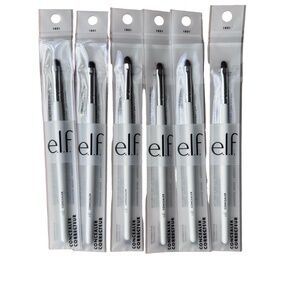 6-Pack e.l.f. Concealer Brush #1821 Professional Corrector Brushes Sealed NEW